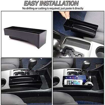 Car Central Control Tray Storage Box Organizer Compatible with Toyota Tacoma 2006 (Gear side storage box)