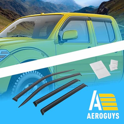 Extra Durable Window Deflectors Tape (For Nissan Frontier 05-21)