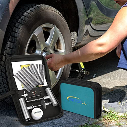 Tire Repair Kit (03- Set of 2-24pcs (Classic Green))