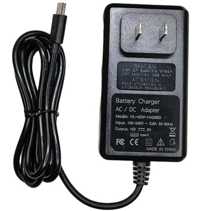 15V 3A USBC Adapter + Car Charger for NOCO Boost X GBX45 GBX55 GBX75 GBX155