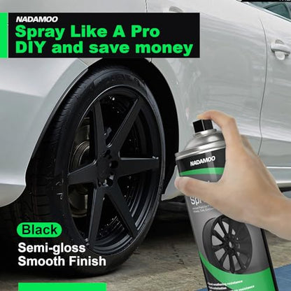Black Spray Paint for Wheels (Black / 13 Ounce (Pack of 2))