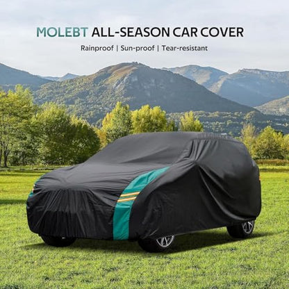 SUV Car Cover Custom Fit for Subaru Crosstrek (One-green / 6 Custom Fit Subaru Crosstrek)