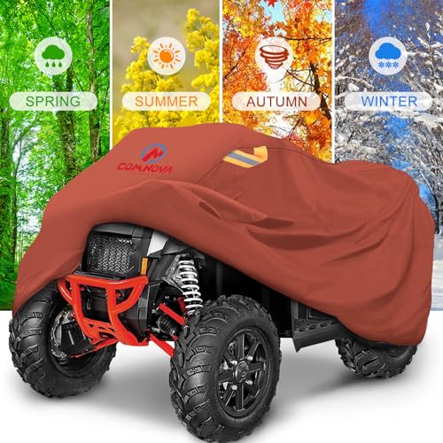 Comnova ATV Cover for 4 Wheelers (Rusty Orange / 88 Inch)