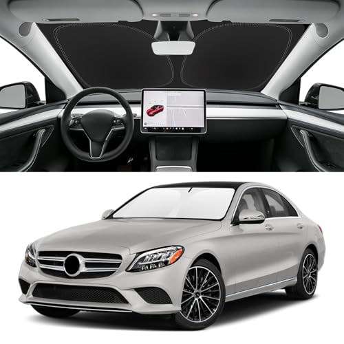 Windshield Sun Shade for Mercedes (for Mercedes Benz C-Series 2008-2024)
