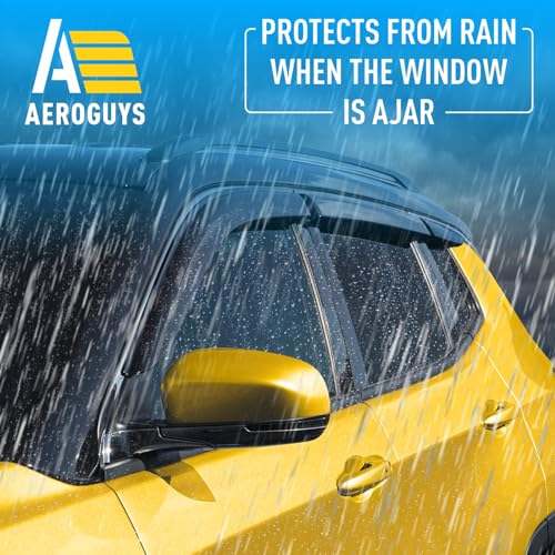 Extra Durable Window Deflectors Tape (For Jeep Compass 17-26 6pcs.)
