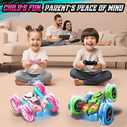 Pink RC Car for Girls Age 6+ (Pink / Pro (USB-C & Modular Battery))