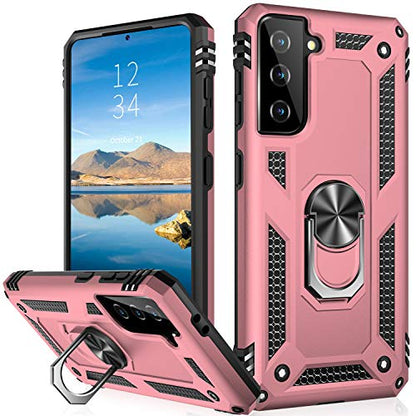 for Galaxy S21 Case (Galaxy S21 (Small 6.2") / Rose Gold)