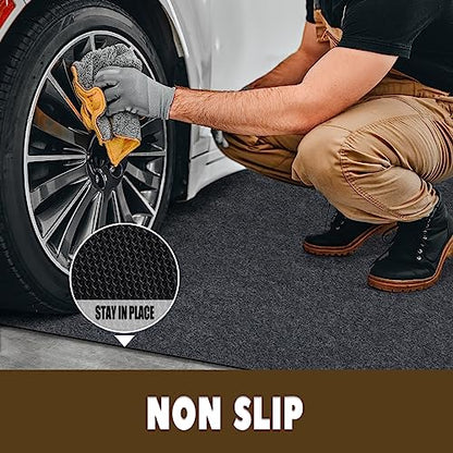 Garage Floor Mat for Under Car (7'5" x 8'6")