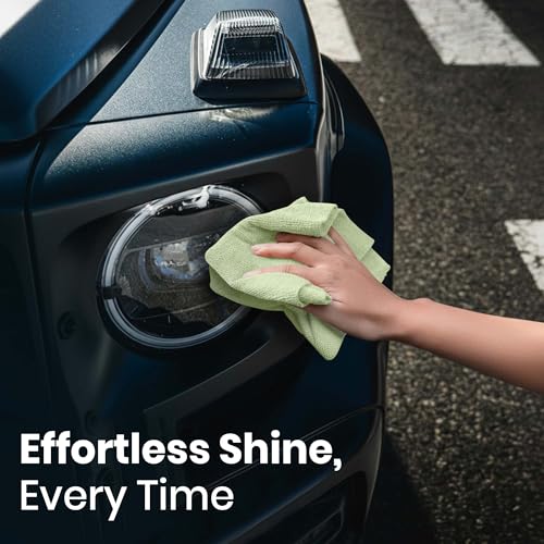 Microfiber Cleaning Cloth Roll (75 Count (Pack of 1) / Green)