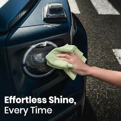 Microfiber Cleaning Cloth Roll (75 Count (Pack of 1) / Green)