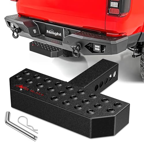 11.9" Hitch Step with 2" Hitch Receiver for Pickup Truck Car SUV (11.9 Inch Hitch Step)