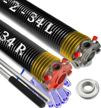 Garage Door Torsion Spring Set (.250x2x34")