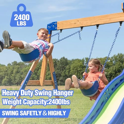 Heavy Duty Swing Hangers with Bearing (Black / 8 Packs)
