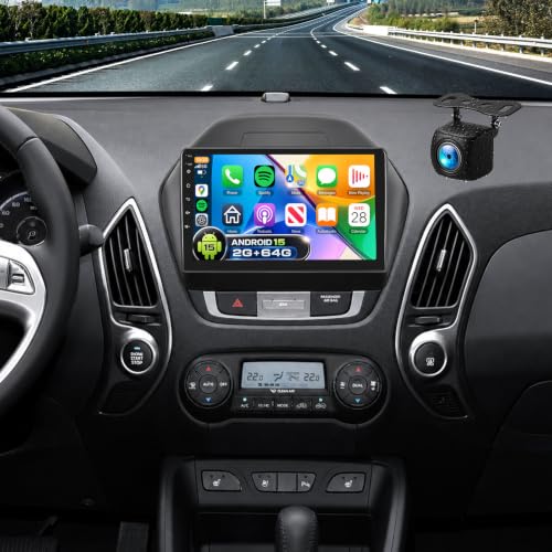 2+64G Android Car Stereo for Hyundai Tucson IX35 2010 (4-Core 2+64G with CarPlay 26UI)