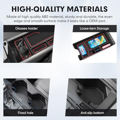 Center Console Organizer&Cup Holder for 2025 (2025-2026 Toyota Camry XV80)