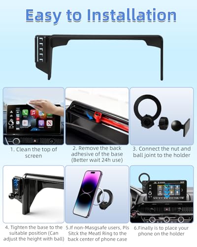Car Phone Holder for Honda CRV (Honda HR-V/CR-V 2023-2026 (7/9 inch) / Magsafe)