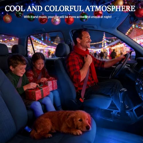 Car LED Strip Light (Ice Blue / USB)