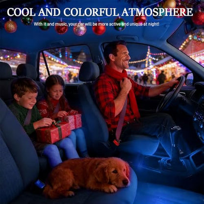 Car LED Strip Light (Ice Blue / USB)