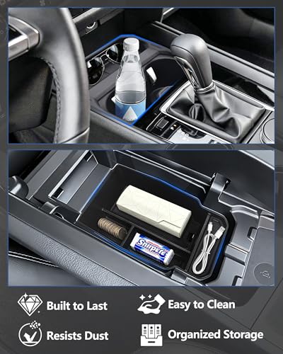 Center Console Organizer & Cup Holder Insert for 2023 (For CX50 2023-2025 2pc)