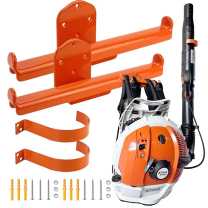 Backpack Blower Rack with Tube Hook (2 Pack)