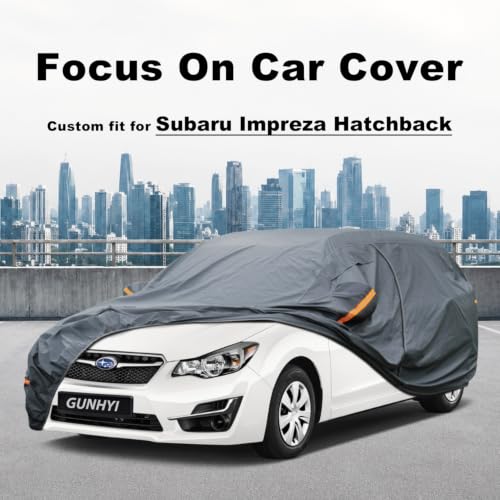 Premium Car Cover Custom Fit Subaru Impreza Hatchback (22 Subaru / 22.05 Subaru Impreza Hatchback)