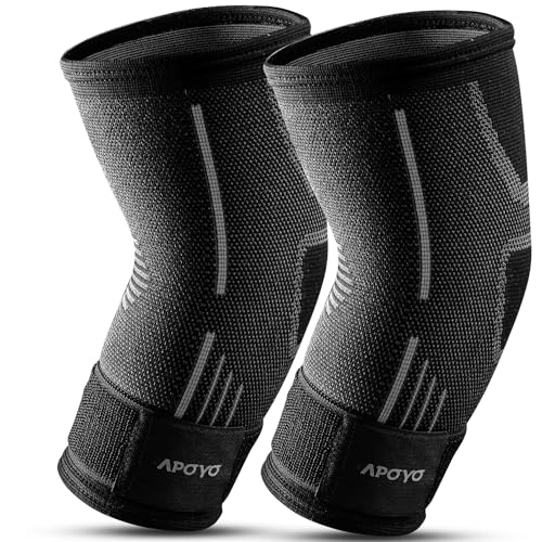 Tennis Elbow Brace for Women & Men (Grey (Pair) / XX-Large)