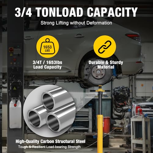 3 4 Ton Underhoist Support Stand with Two Wheels (3/4 ton with Two Wheels)