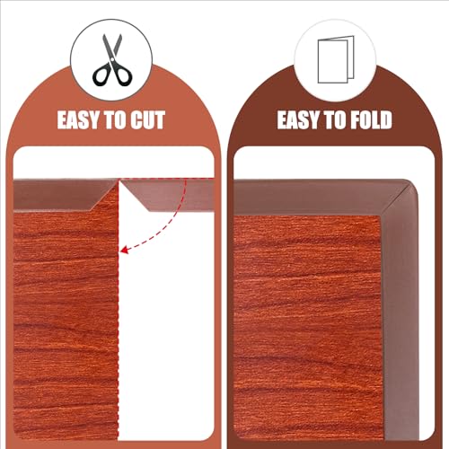 Rubber Edge Trim (Fit 5/8" - L20' / Brown)
