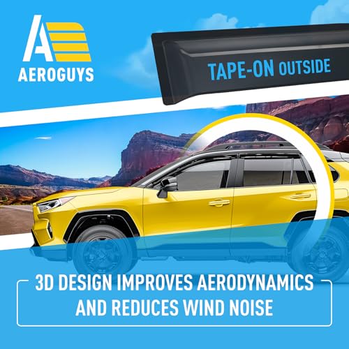 Extra Durable Window Deflectors Tape (For Toyota RAV4 19-25)