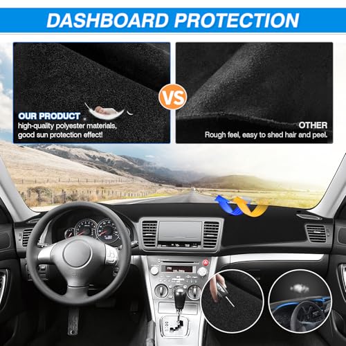 Dash Cover for 2005 (05-09 Outback(Black))