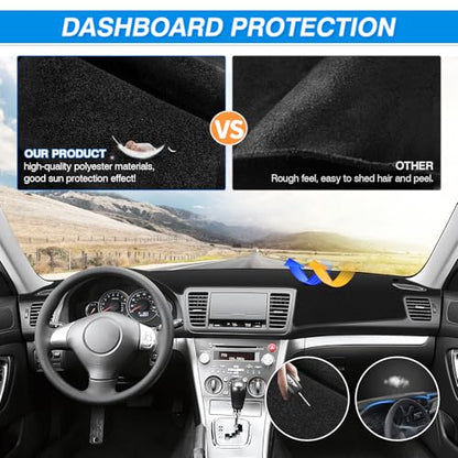 Dash Cover for 2005 (05-09 Outback(Black))