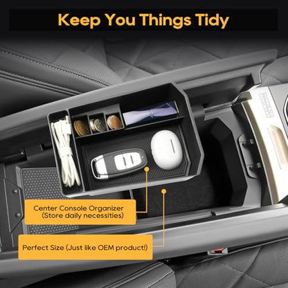 For 2026 iX Center Console Organizer (iX Middle Armrest Tray)