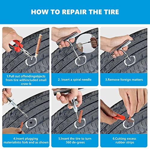 Tire Repair Kit (117pcs)