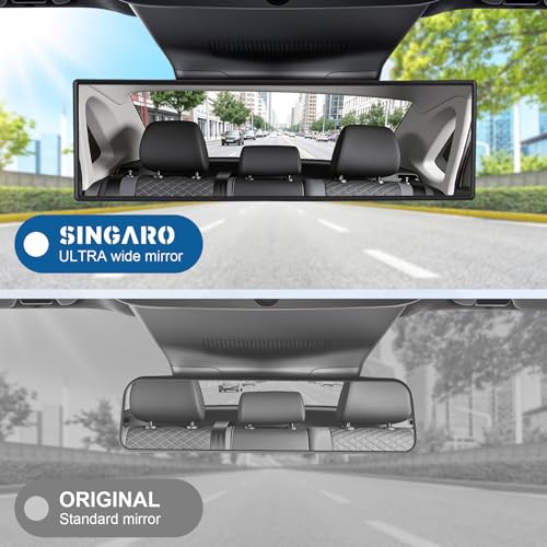 Panoramic Car Rear View Mirrors (10Inch)