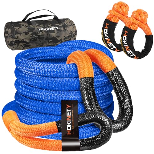 Kinetic Recovery Tow Rope (Blue / 1.26"x30ft)