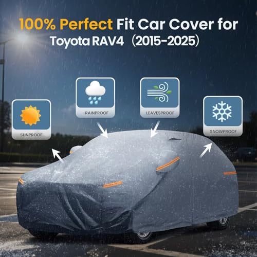 Waterproof Toyota RAV4 (SUV Car Cover / Custom Fit Toyota RAV4)