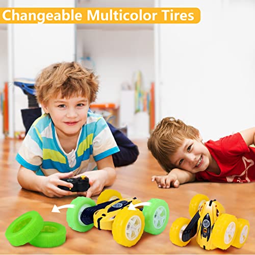 Remote Control Car for Boys 6 (Big Yellow)