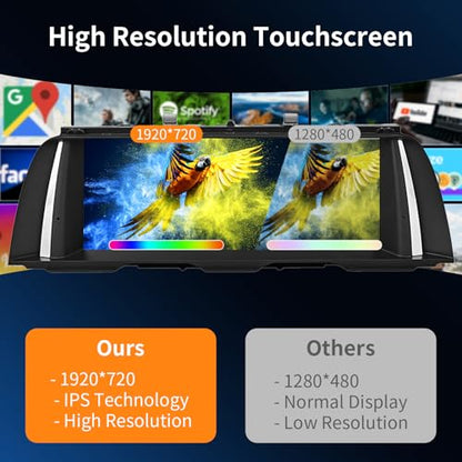10.25 Inch CarPlay Touchscreen for BMW 5 Series NBT System (10.25 inch)