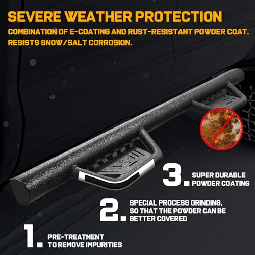 Running Boards Compatible with 2022 (22-26 Tundra-crewmax cab)