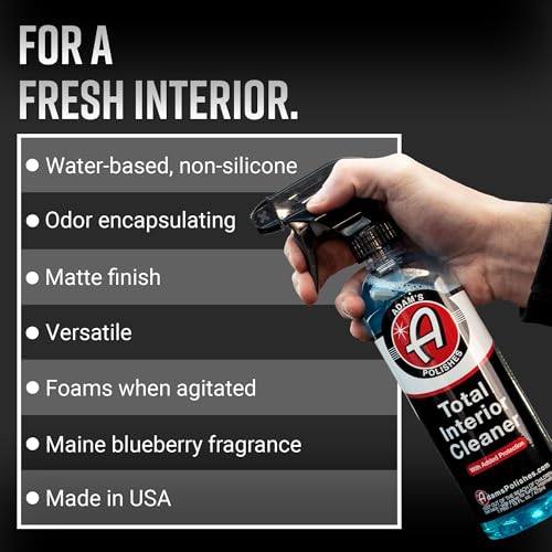 Total Interior Cleaner & Protectant (128 Fl Oz (Pack of 1) / Maine Blueberry)
