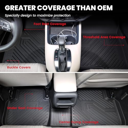 All Weather Floor Mats for Honda HRV 2027