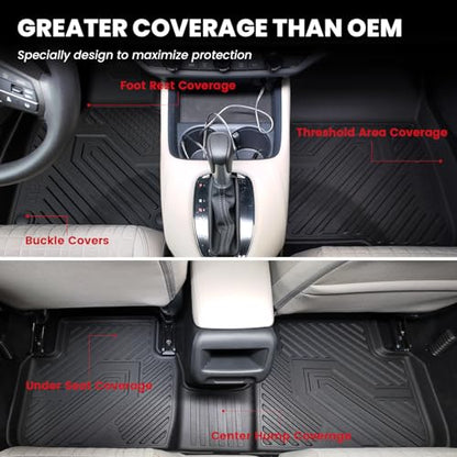 All Weather Floor Mats for Honda HRV 2027