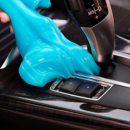 Car Cleaning Gel Car Cleaning Putty Car Putty Auto Detail Tools (Blue(2Pack))