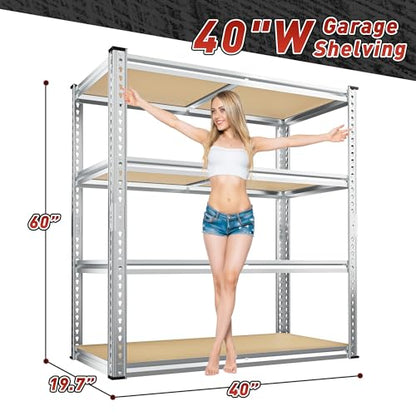 40"W Storage Shelves (40"W x 19.7"D x 60"H)