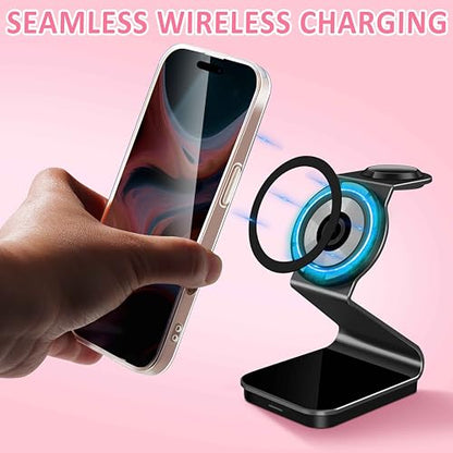 Universal Metal Rings Compatible with Magsafe (4 Black)