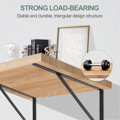20 Pack L18 x H 12" Black Heavy Duty Shelf Brackets with Screws Metal Shelf Brackets Shelf Support Angle Brackets for Shelves L Brackets Heavy Duty Floating Shelf (20 Pack-Black / 18''x12'')