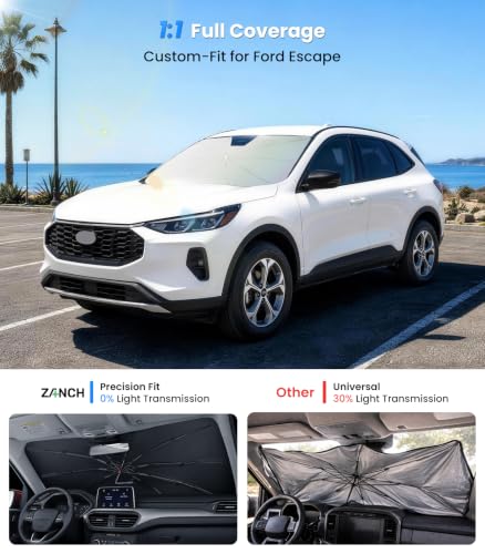 2026 Upgraded Windshield Sun Shade Umbrella (For Ford / For Escape)