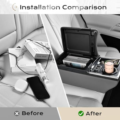 Center Console (Wireless Charging-new / Gray)