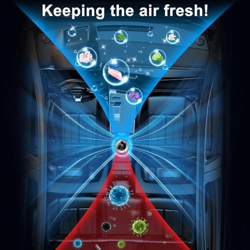 2 Packs Essential Oil Refill for Smart Car Air Freshener
