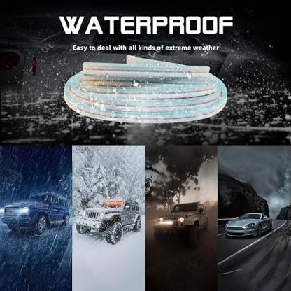 Car LED Strip Light For Trunk (Ice Blue / Standard-79 In.)